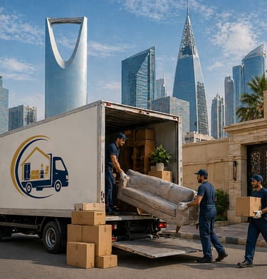 لمحات من عمليات نقل العفش التي نفذناها بكل احترافية. ركن الريان