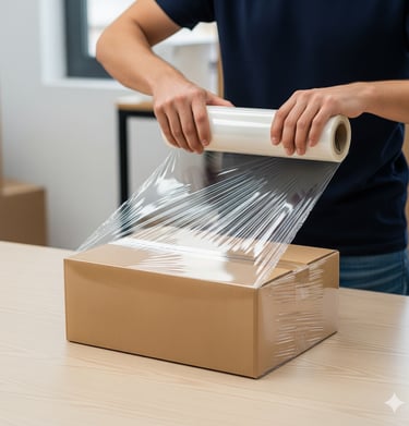 Vinipel o pelex para empaque