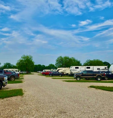 Large RV Sites at Glen Rose RV Park