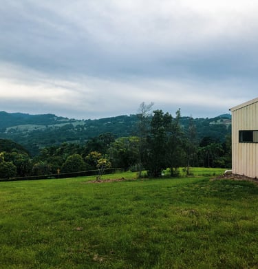 studio set in quiet location