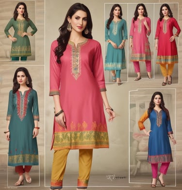 A person dressed in elegant traditional attire, featuring a detailed white and gold gown with intricate lace and bead embellishments. The individual is wearing a matching headpiece and holding an embellished clutch. Henna designs adorn their hands.