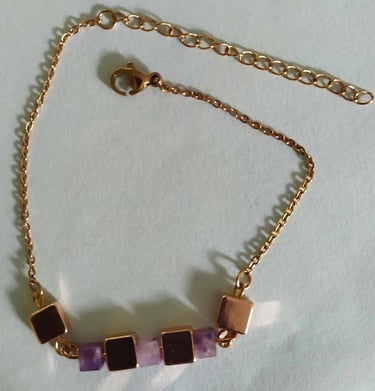 Bijoux Les Couleurs de Lo Améthyste