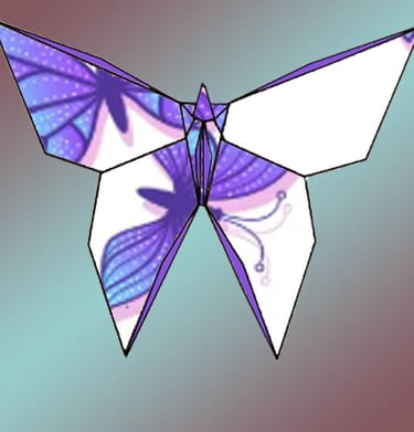 Origami di una Farfallla