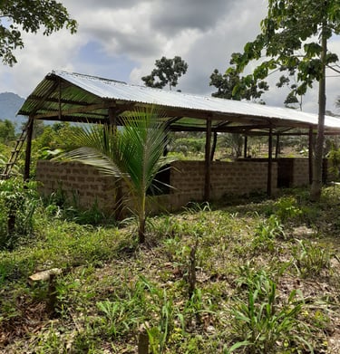 La Bergerie à la. Ferme Aménopé Togo Permaculture