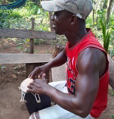 Villageois à la Ferme Aménopé Togo