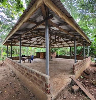 Paillote Restaurant de la Ferme Aménopé Togo