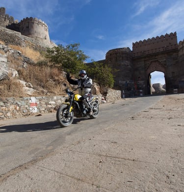 India leaving Kumbhalghar 