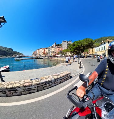 italian coastline motorbike tour