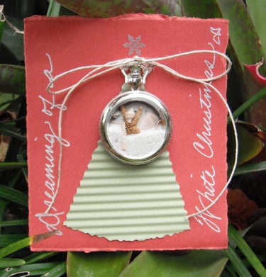 necklace with sand inside