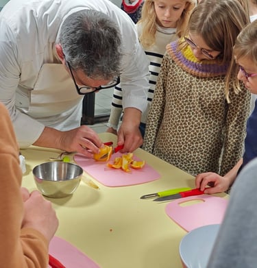 Comment lever des suprêmes d'orange, CE2