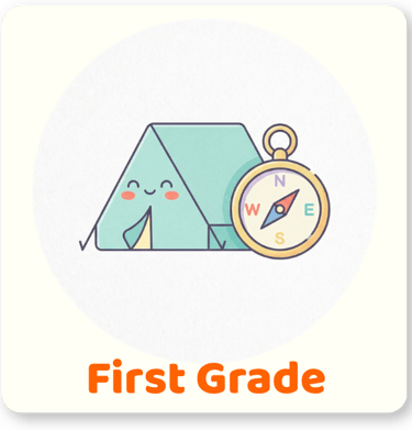 First grade academic and Islamic studies curriculum for online learners