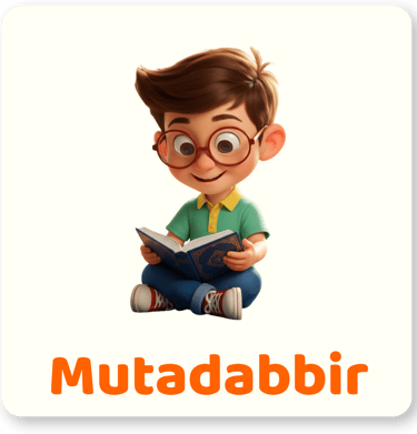 Kindergarten Little Mutadabbir Qur'an reflection and Tazkiyah program