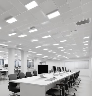 A large cargo ship is docked at a bustling port during nighttime, with cranes towering over it. The scene is illuminated by artificial lights, casting reflections on the calm water. Containers are stacked high on the ship, indicating active maritime trade.