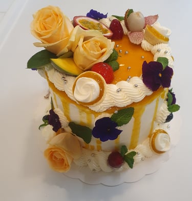 Layer Cake Flower