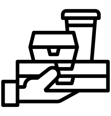 Frais d'installation de Cocktail ou Buffet