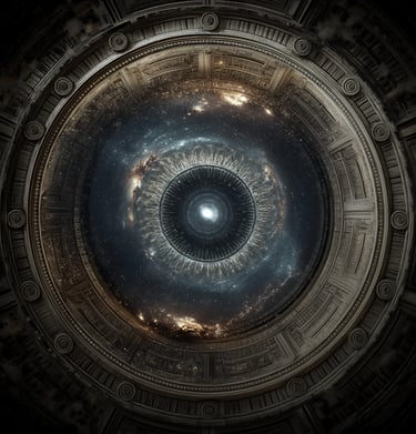 a spiralle view of a spiralle with a spiralle