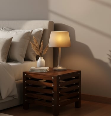 Antique Bedside Table Under ₹1200 | Cozy Home Decor Amazon Find