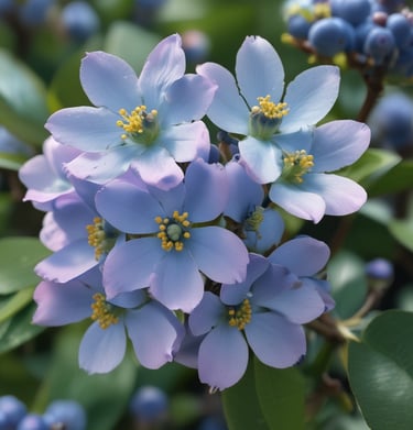 A hand holds a glass jar of raspberry fruit spread labeled 'Blast Berry'. The jar is topped with a black lid featuring branding indicating it is from 'France'. The label prominently displays a raspberry image and notes '100% from Fruit' and '280G'. The background is a blurred green foliage, suggesting an outdoor setting.