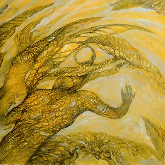 Fragment of a Hologram  36x36"