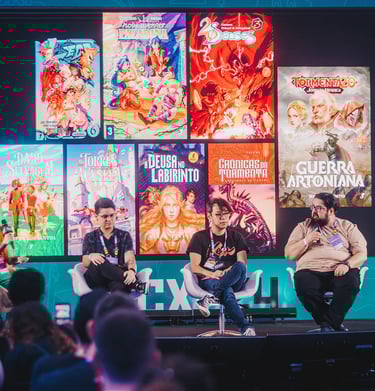 Palestra no Palco Ultra. CCXP 2024.