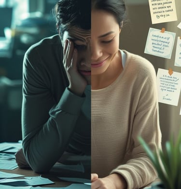 Una mujer y dos actitudes ante el cambio