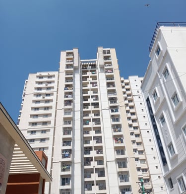 Transparent pigeon nets fixed on apartment balcony in Dadar Mumbai