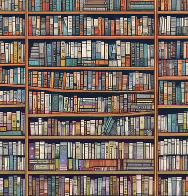 A cozy corner with books, candles, and a journal for reflection and self-discovery.