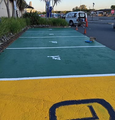 Road Marking Shopping mall 