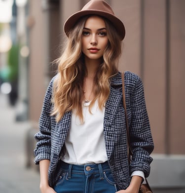 Close-up of a cuts jacket’s clean lines and fine stitching, highlighting quality craftsmanship.