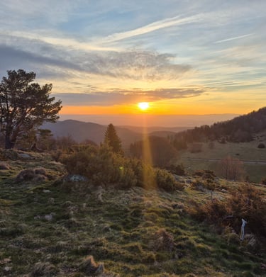 Le ballon d'Alsace - Voyage - camping-car