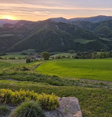 La campagne italienne - Bagno di Romagna - Voyage