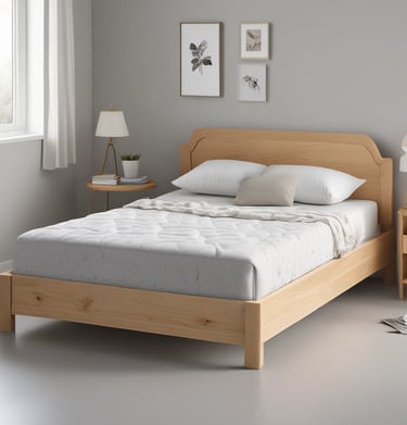 A close-up of hands carefully sanding a chair, showing the care behind each restoration.