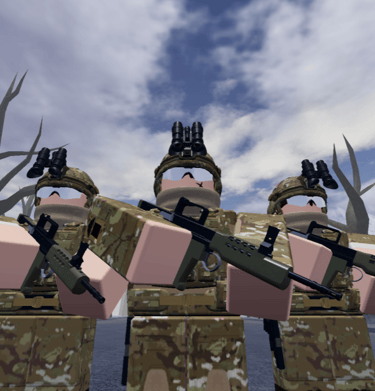 The Irish Guards ready for war