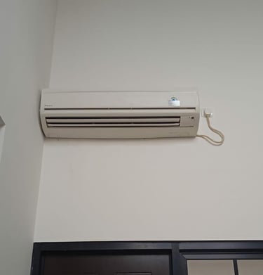 Layanan service AC Lestari Teknik berlokasi di Cibinong, Bogor