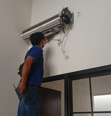 Layanan service AC Lestari Teknik berlokasi di Cibinong, Bogor