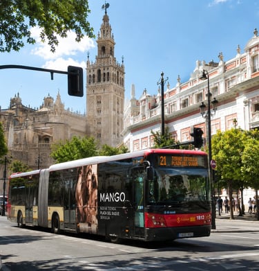 Publicidad Autobuses Sevilla Catedral