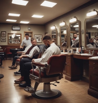 A clinic waiting room showing a digital display powered by exilonai, highlighting upcoming appointments and messages.