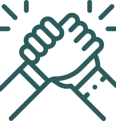 Celebratory Handshake Icon