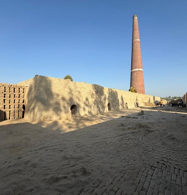 Red Bricks Making Factory