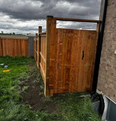 Fence installation by TN Profesiional Services