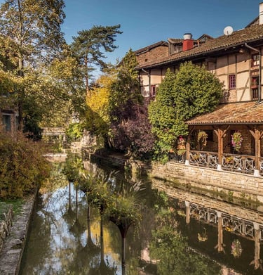 Ville touristique médiévale Chatillon-sur-chalaronnee