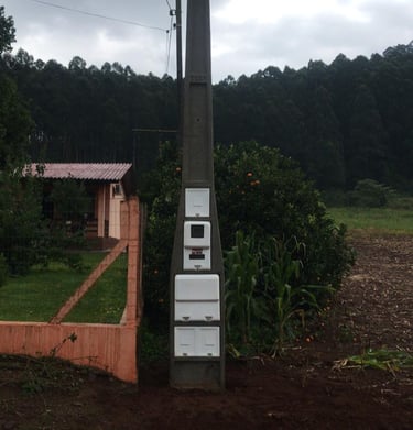 ligação indireta 125A, 200A, 150A