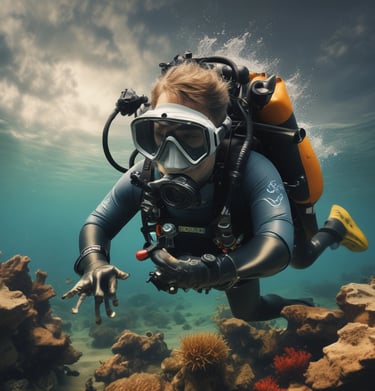 A colorful image depicting various interests and hobbies.