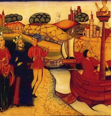 Adiós a los Reyes. 56 x 68 cm. 900 euros