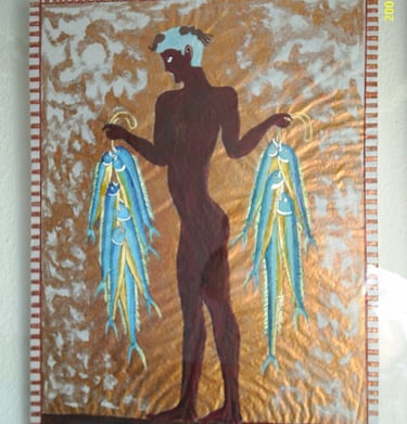 Pescador. 73 x 61 cm. 900 euros