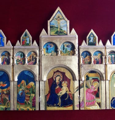 Políptico. 70 x 80 cm. 6000 euros