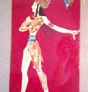 Príncipe de los Lirios. 62 x 77 cm. 1250 euros