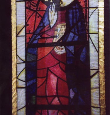 Vírgen gótica. 115 x 85 cm. 2250 euros