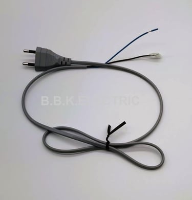2pin thai plug cord for appliance sector