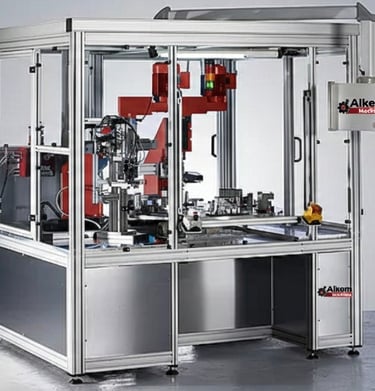 Special purpose machine for assembly line from Alkem Machines